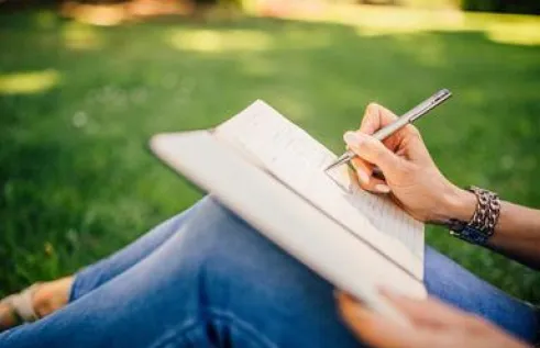 Photo of writing